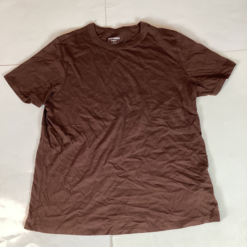 Old Navy Womens T Shirt Top Sz S Small Short Sleeve Crew Neck Casual Stretch